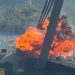 Dramatis Drone Rusia Serang Jembatan Kyiv, Meledak Jadi Bola Api Besar