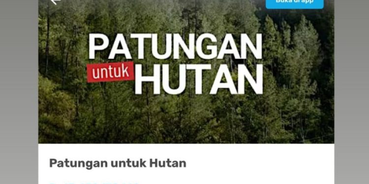 Galang Rp13,45 Miliar untuk Karhutla, 160 Ribu Orang Berpartisipasi Berdonasi