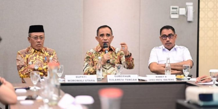 Kemajuan Sulteng Harus Berdampak Positif bagi Masyarakat Menurut Gubernur Anwar Hafid
