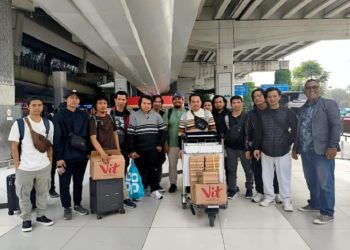 KBRI London Kembalikan 13 ABK Kapal Genesis A19 yang Terjebak di Perairan Skotlandia