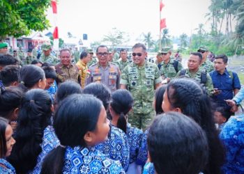 Kunjungan Kepala BNPPDT ke Pulau Miangas untuk Identifikasi Kebutuhan Pembangunan Perbatasan