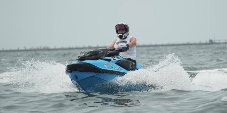 Mantan Menpora Dito Ariotedjo Tempati Posisi 3 Kejuaraan Aquabike Indonesia 2026