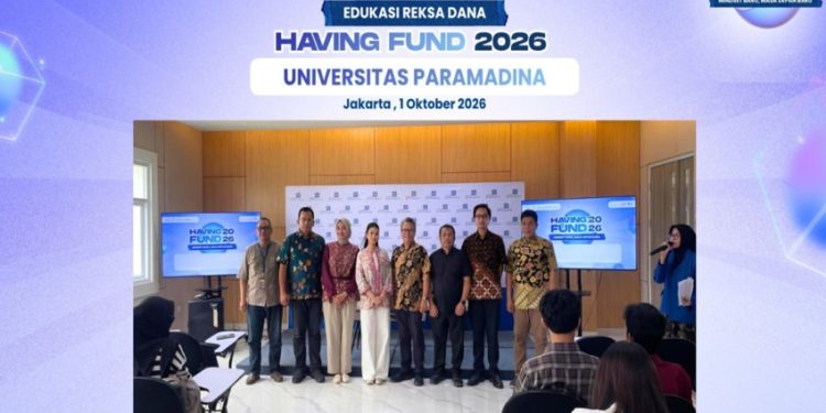 Edukasi Mahasiswa Universitas Paramadina oleh MNC Sekuritas dan Sucorinvest melalui Having Fund 2026
