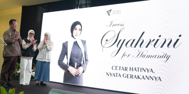 Syahrini Luncurkan Incess for Humanity, Dorong Bantuan untuk Anak Yatim dan Lansia