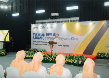 Vaksinasi HPV Sri Suparni Bahlil Ajak Perempuan Segera Lakukan Pemeriksaan Kesehatan